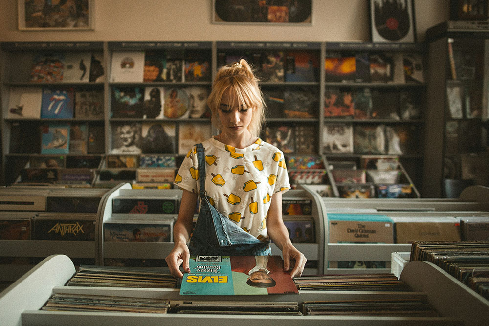 Veranderende interesse muzieksoort vinyl bij jongeren